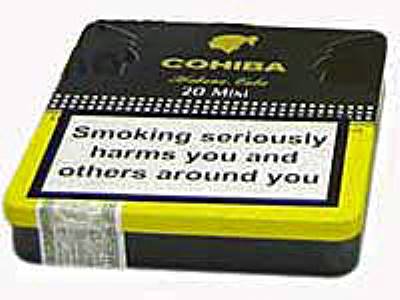 Small Cigars Cohiba Mini packaging
