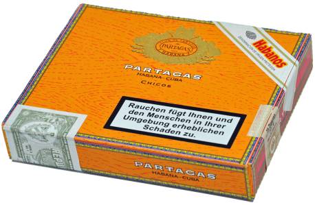 Small Cigars Partagás Chicos packaging
