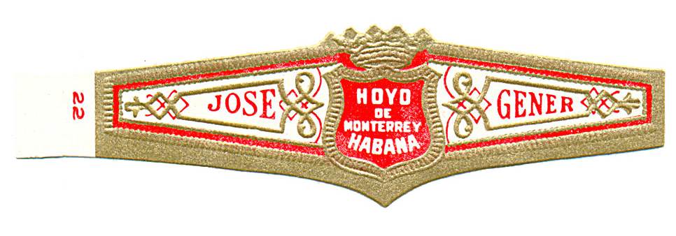 Standard Band B - For medium ring cigars