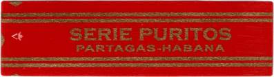 Small Cigars Partagás Serie Puritos image 2