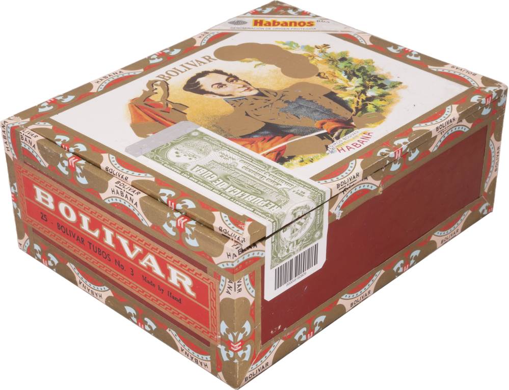 Bolívar Bolívar Tubos No.3 packaging