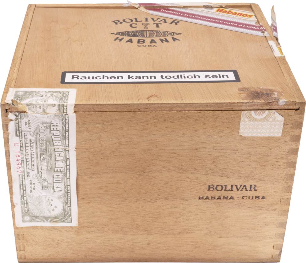 Bolívar Edición Regional Alemania packaging