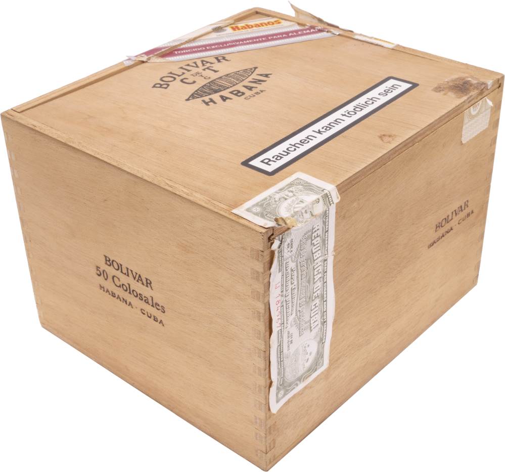 Bolívar Edición Regional Alemania packaging