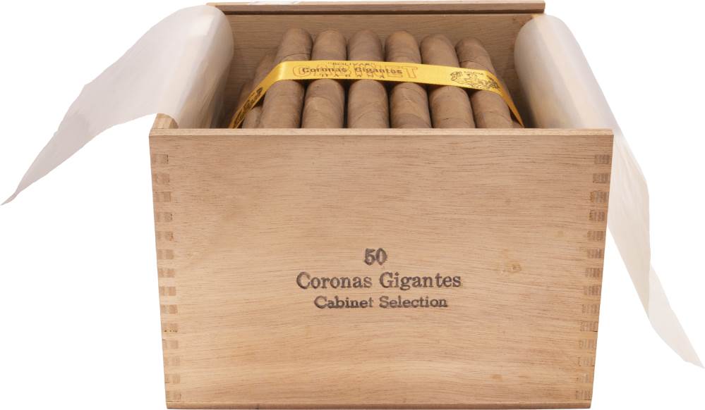 Bolívar Coronas Gigantes packaging
