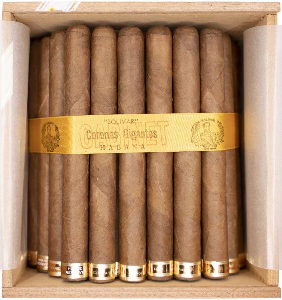 Bolívar Coronas Gigantes packaging