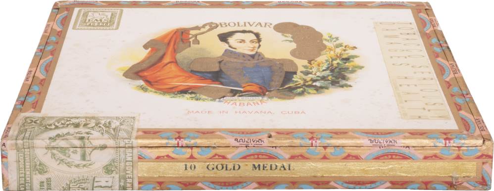 Bolívar Gold Medal packaging