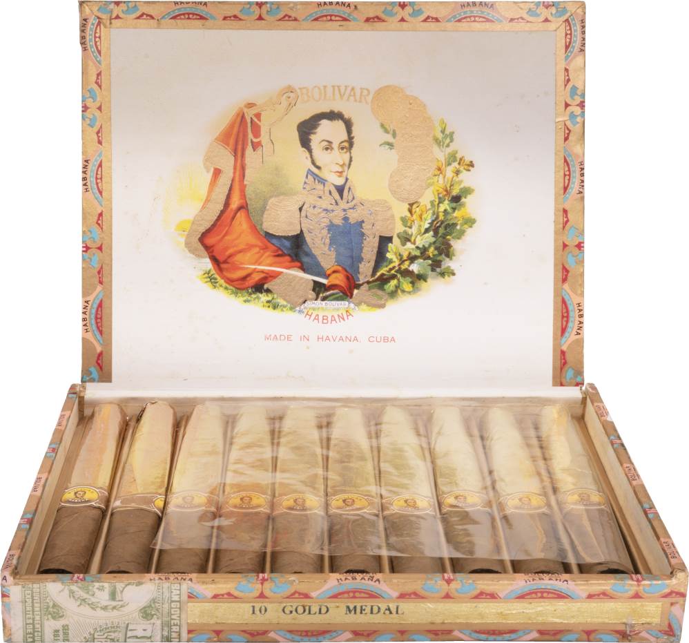 Bolívar Gold Medal packaging