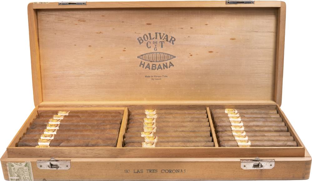 Bolívar Las Tres Coronas Selección packaging