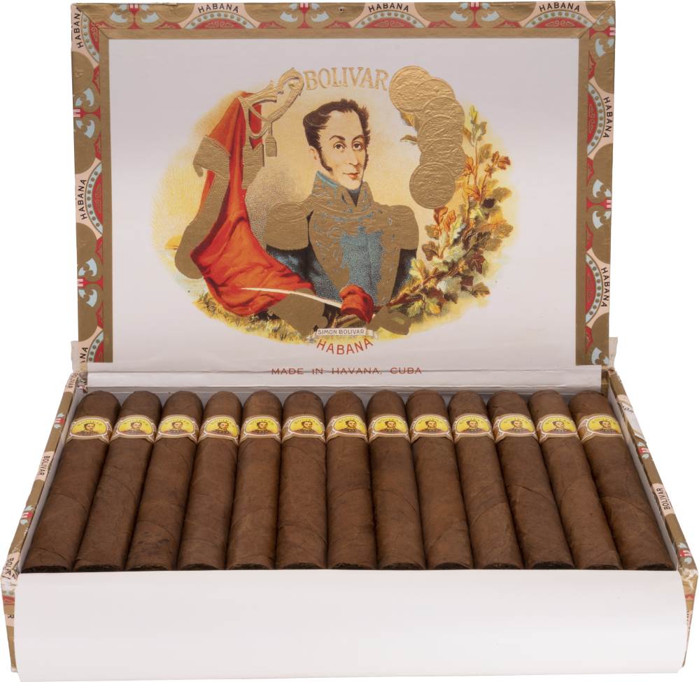 Bolívar Petit Coronas packaging