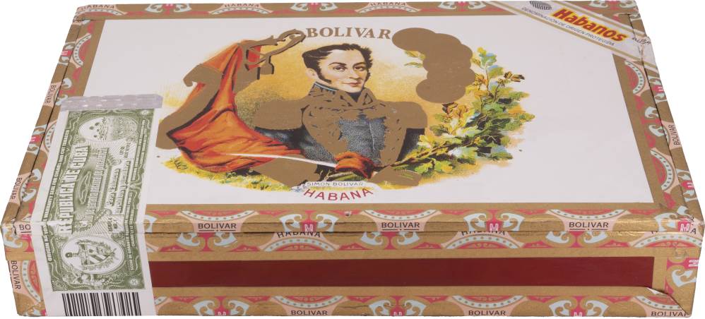 Bolívar Petit Coronas packaging