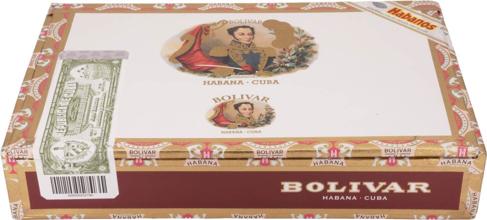 Bolívar Petit Coronas packaging