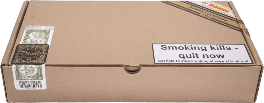 Bolívar Edición Limitada packaging