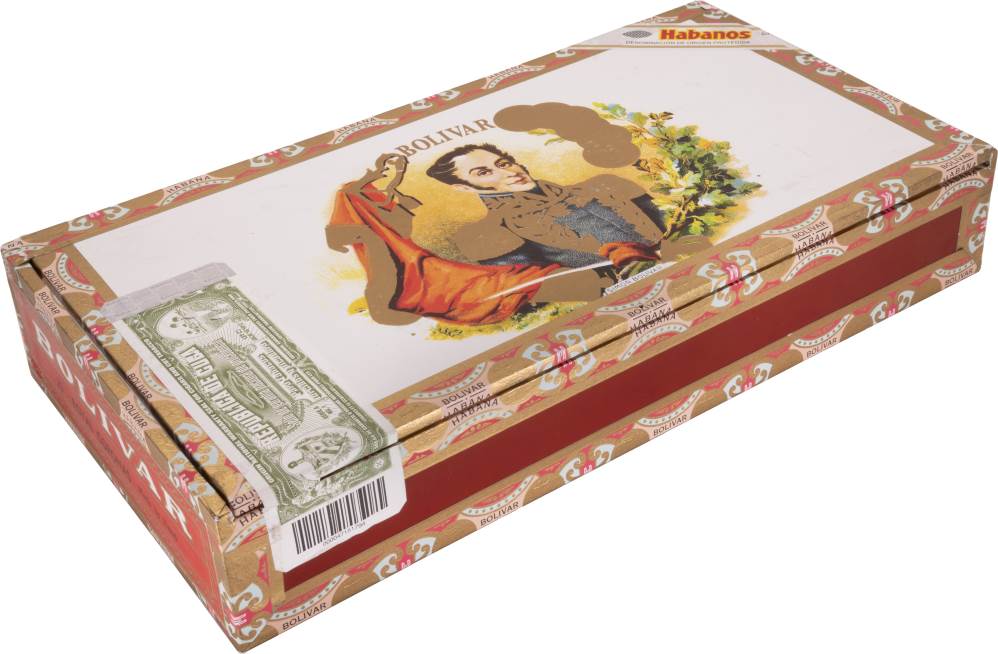 Bolívar Royal Coronas packaging