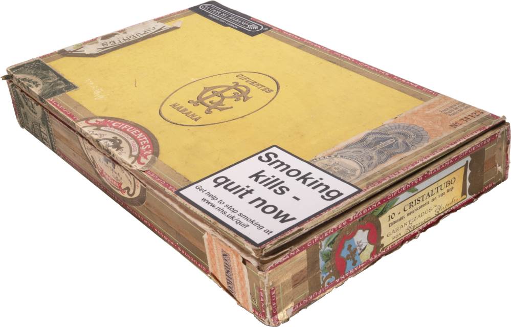 Cifuentes Cristal Tubo packaging