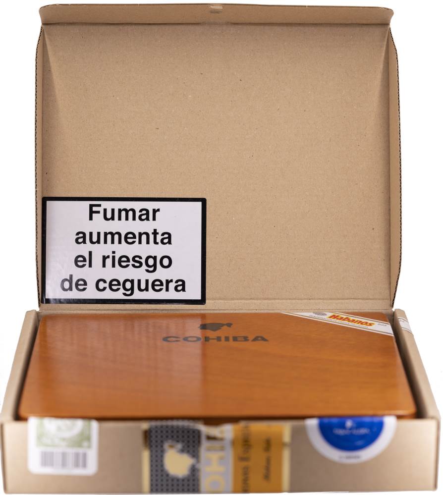 Cohiba Coronas Especiales packaging