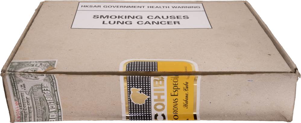 Cohiba Coronas Especiales packaging