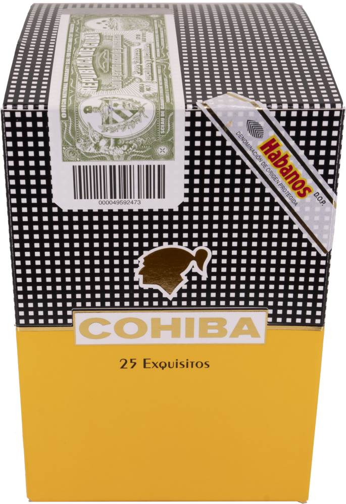 Cohiba Exquisitos packaging