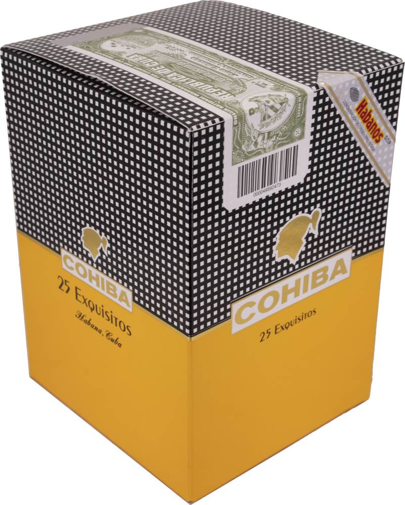 Cohiba Exquisitos packaging