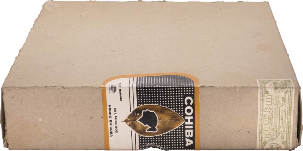 Cohiba Lanceros packaging