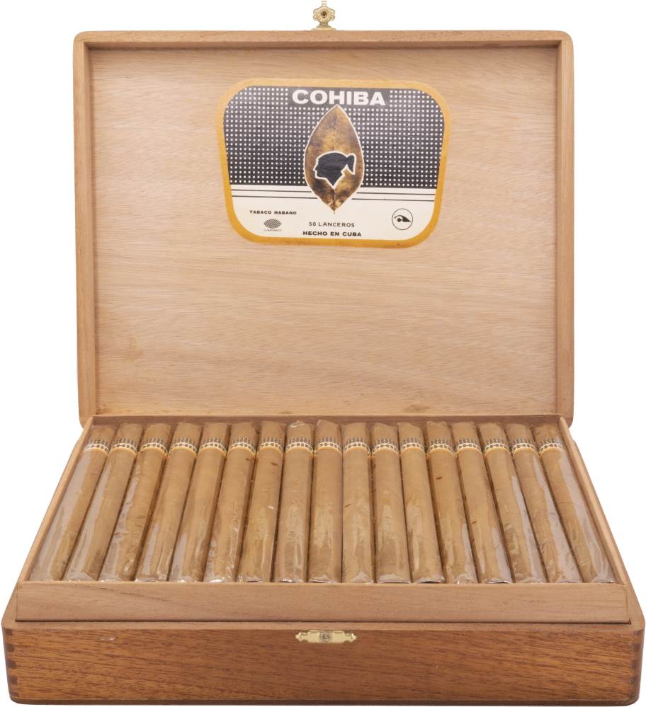 Cohiba Lanceros packaging