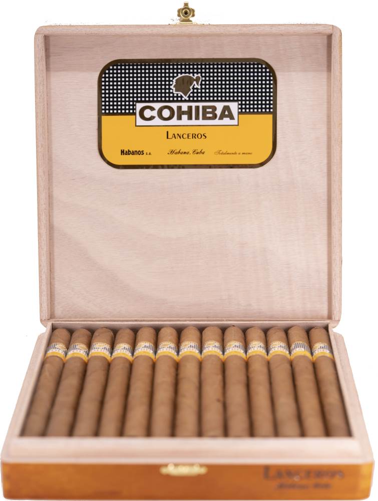 Cohiba Lanceros packaging