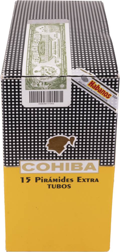 Cohiba Pirámides Extra packaging