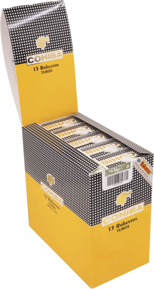 Cohiba Robustos packaging