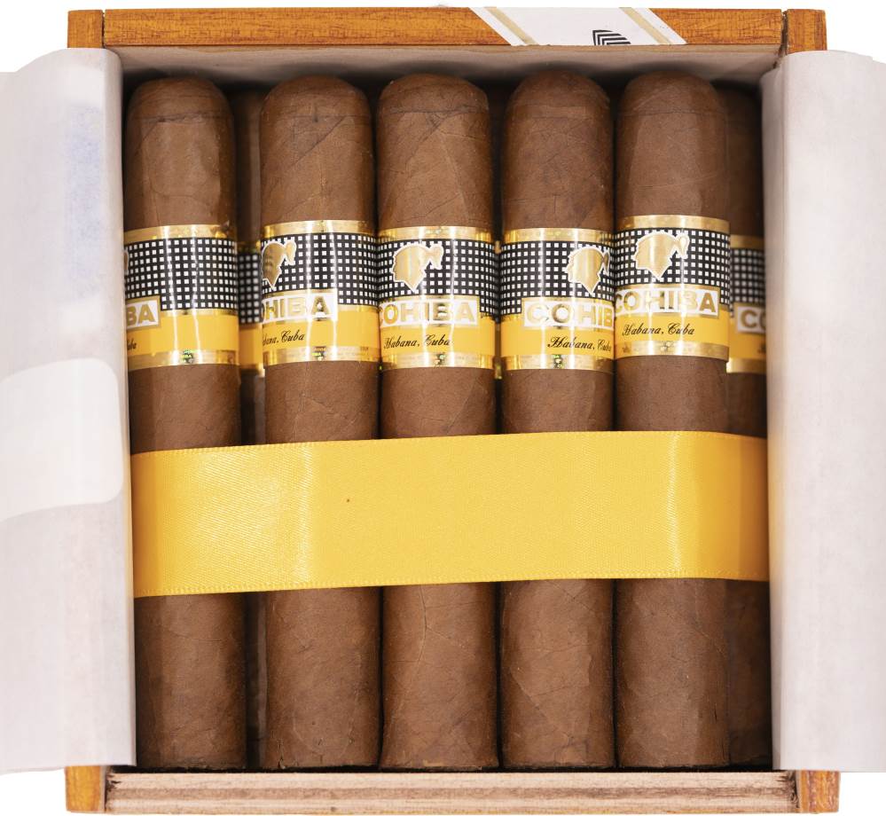 Cohiba Robustos packaging