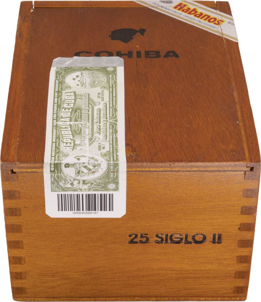 Cohiba Siglo II packaging