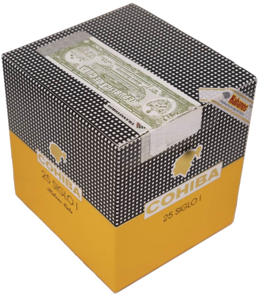 Cohiba Siglo I packaging