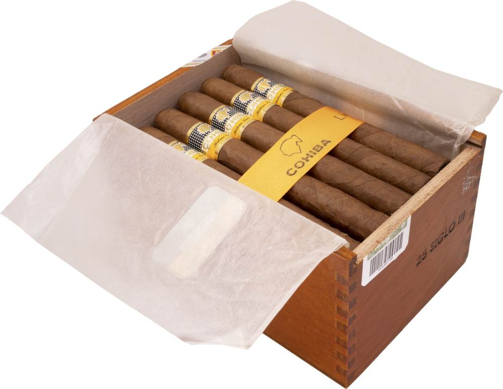 Cohiba Siglo III packaging