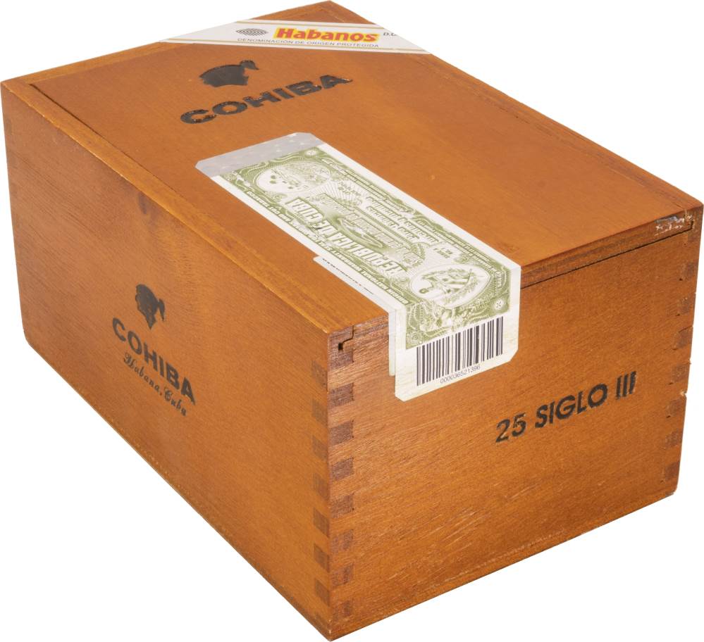Cohiba Siglo III packaging