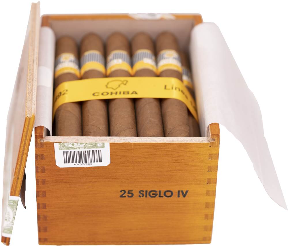 Cohiba Siglo IV packaging