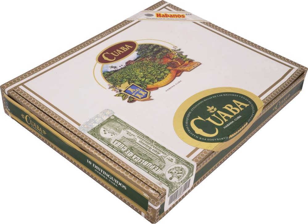 Cuaba Distinguidos packaging