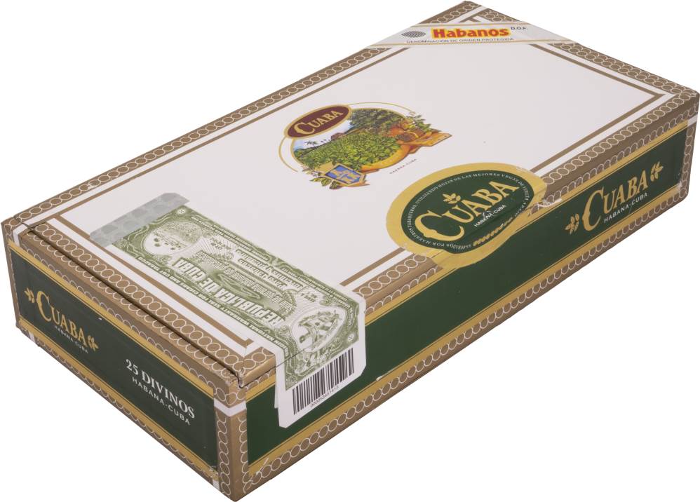 Cuaba Divinos packaging