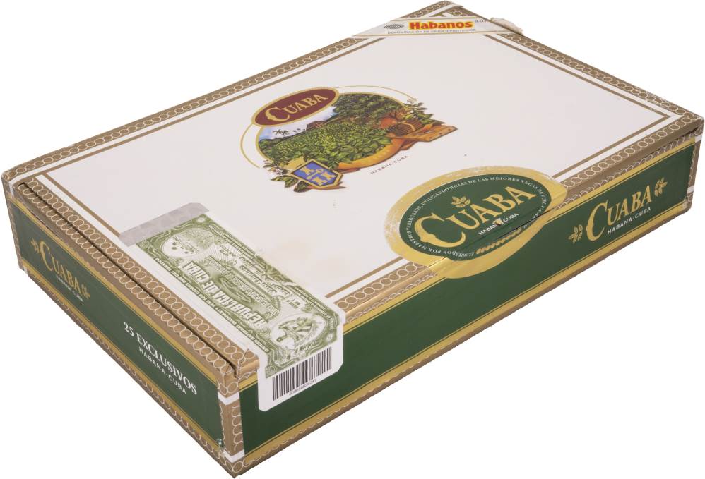 Cuaba Exclusivos packaging