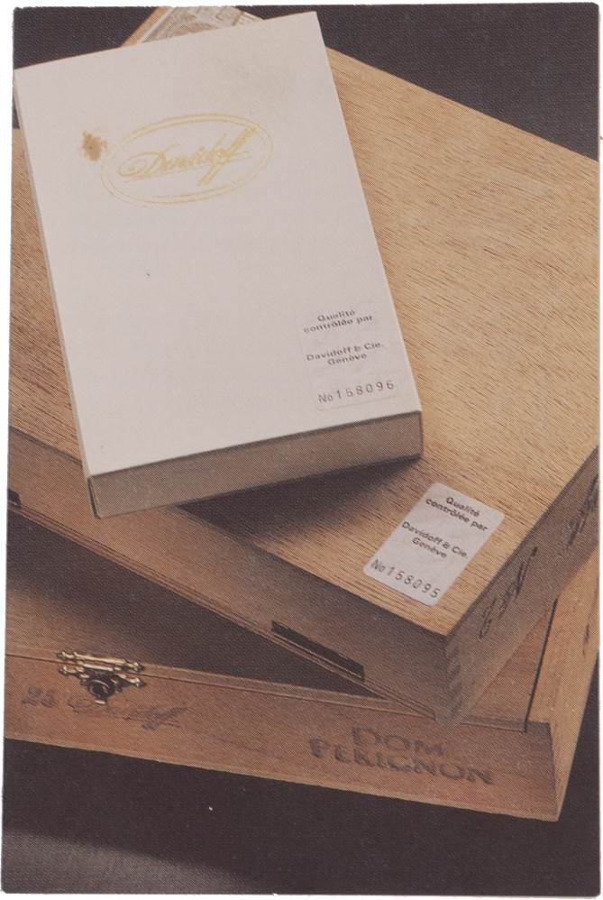 Davidoff Dom Perignon packaging