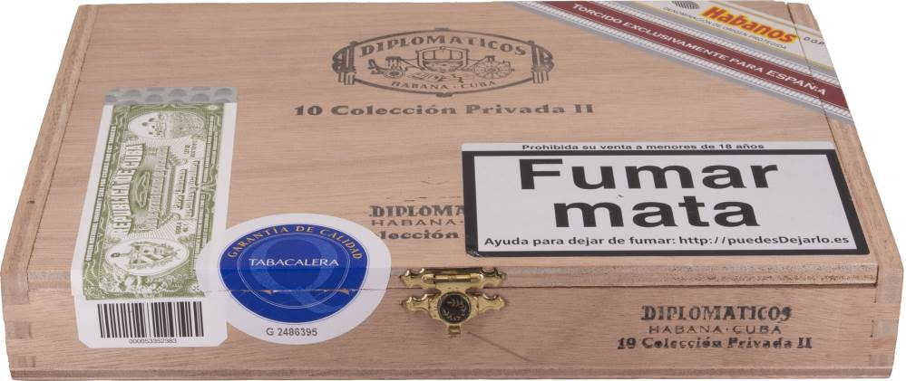 Diplomáticos Edición Regional España packaging