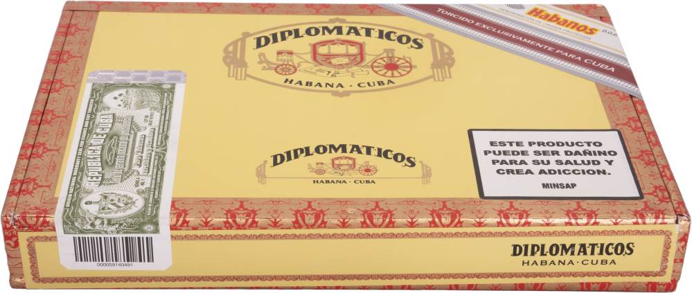 Diplomáticos Edición Regional Cuba packaging