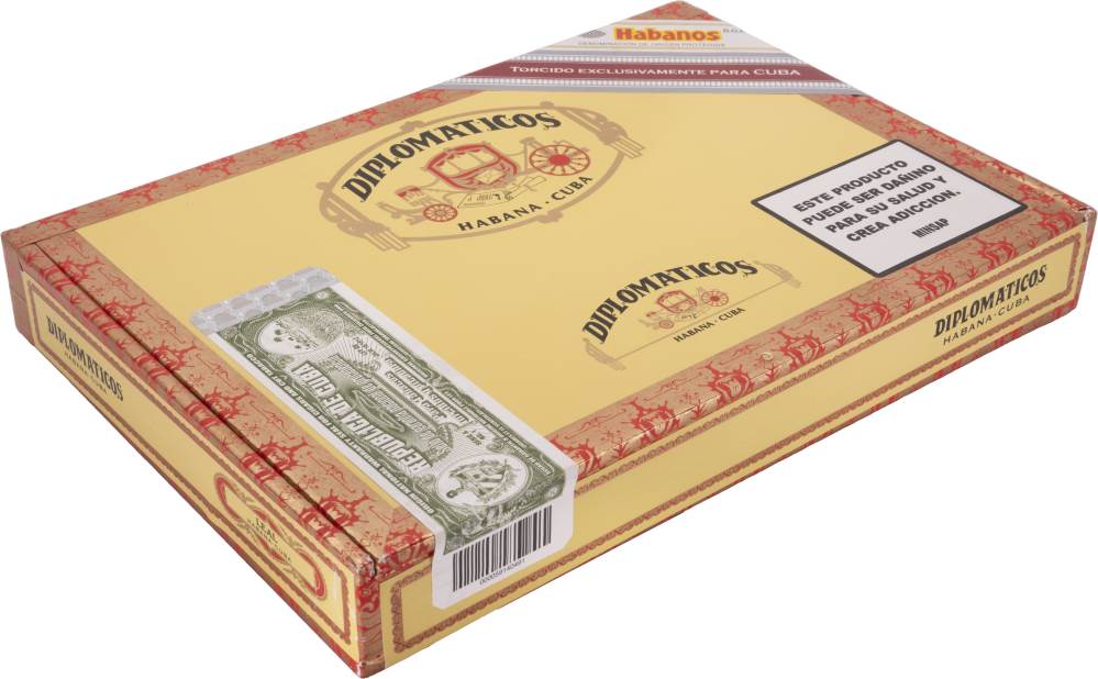 Diplomáticos Edición Regional Cuba packaging