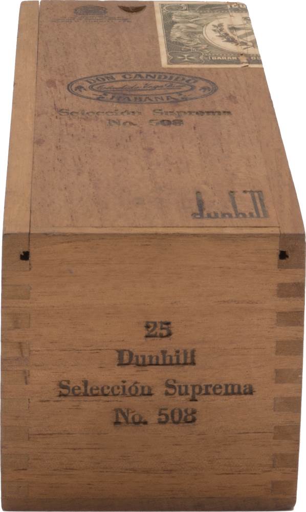 Don Cándido Selección Suprema No. 508 packaging