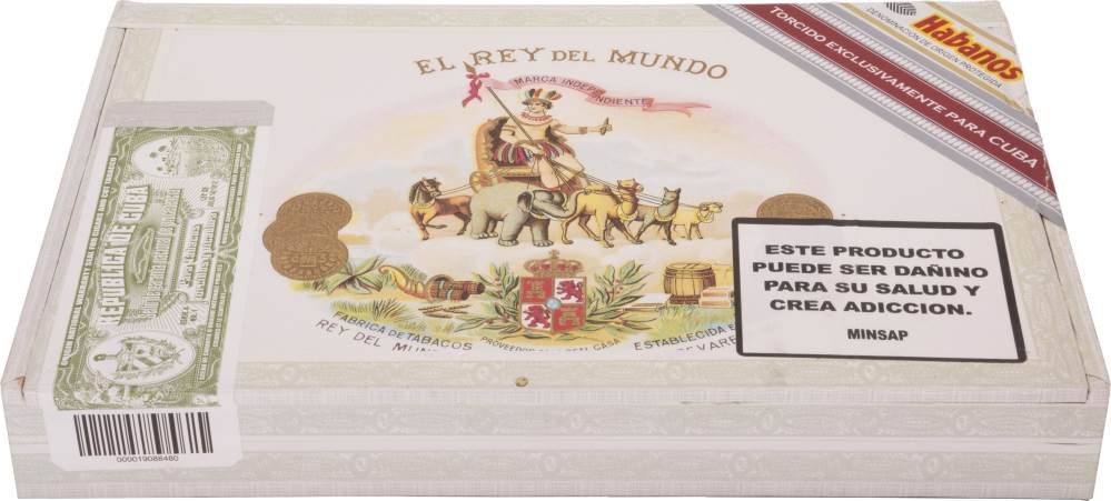 El Rey del Mundo Edición Regional Cuba packaging