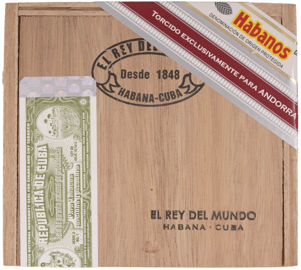 El Rey del Mundo Edición Regional Andorra packaging
