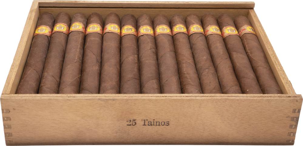 El Rey del Mundo Taínos packaging