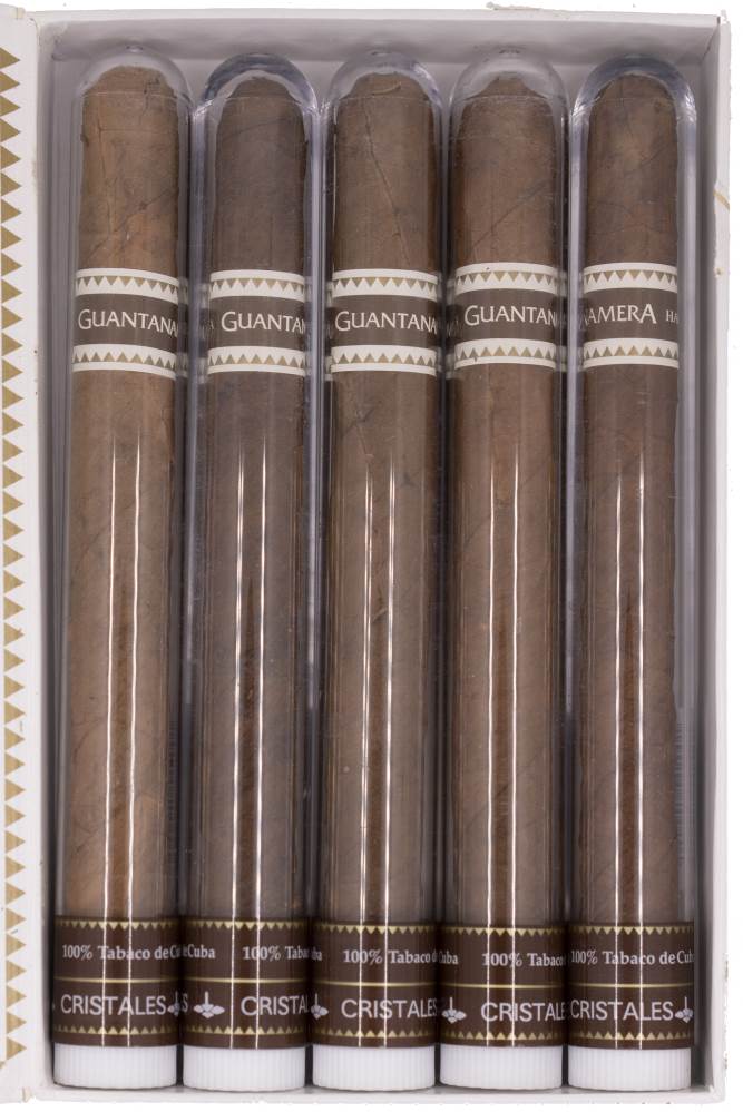 Guantanamera Cristales packaging