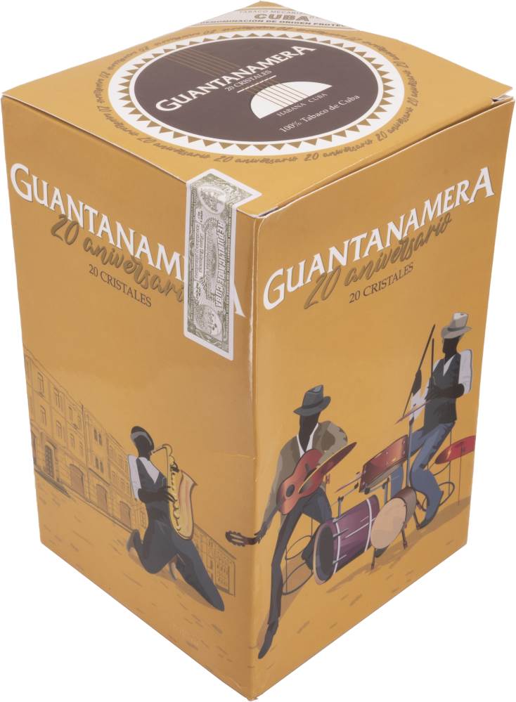 Guantanamera 20 Aniversario packaging