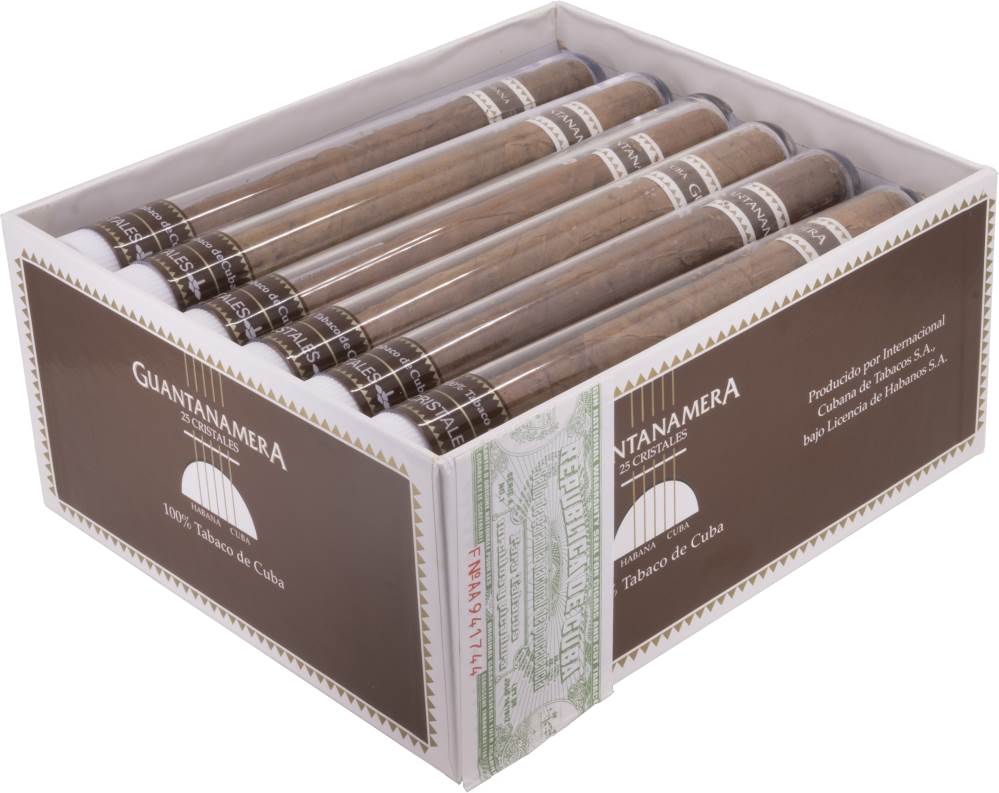 Guantanamera Cristales packaging