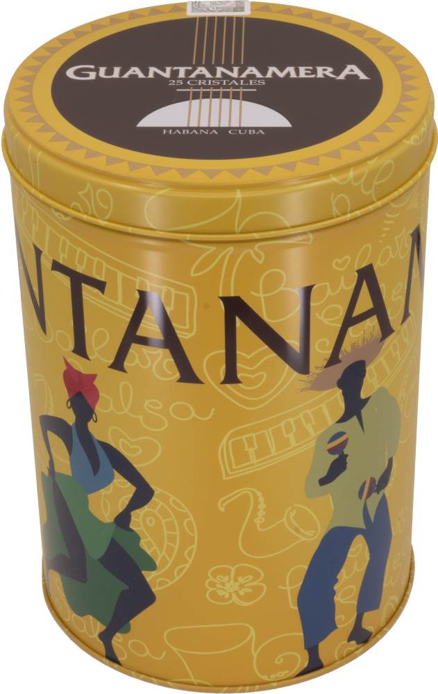 Guantanamera Cristales packaging