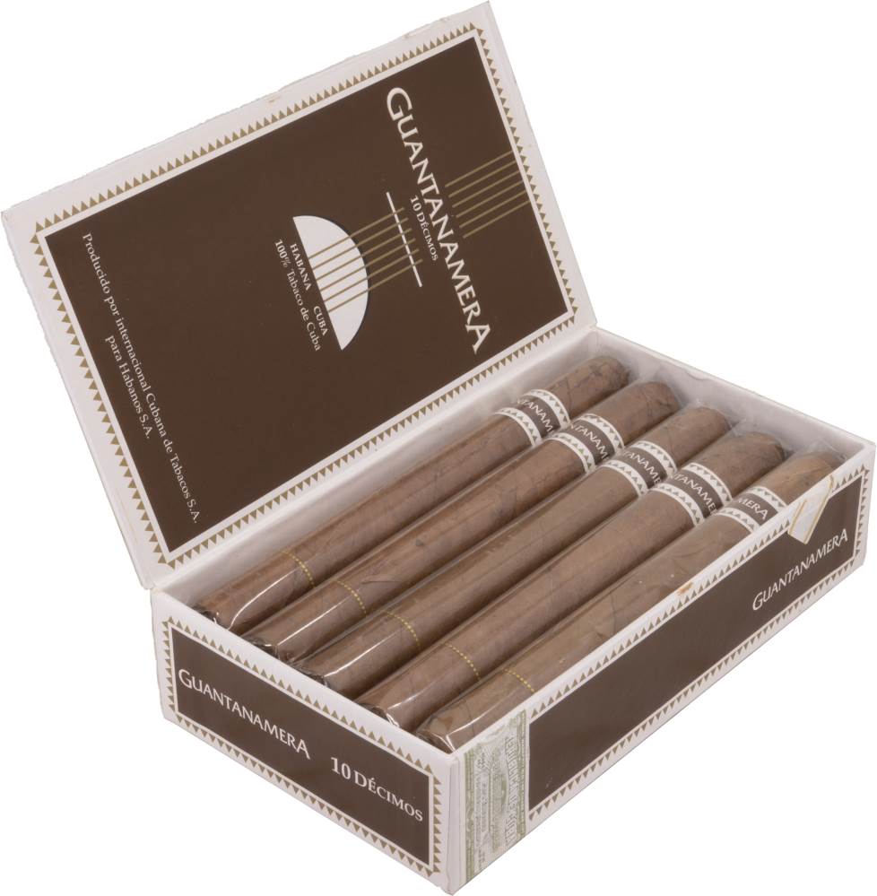 Guantanamera Décimos packaging