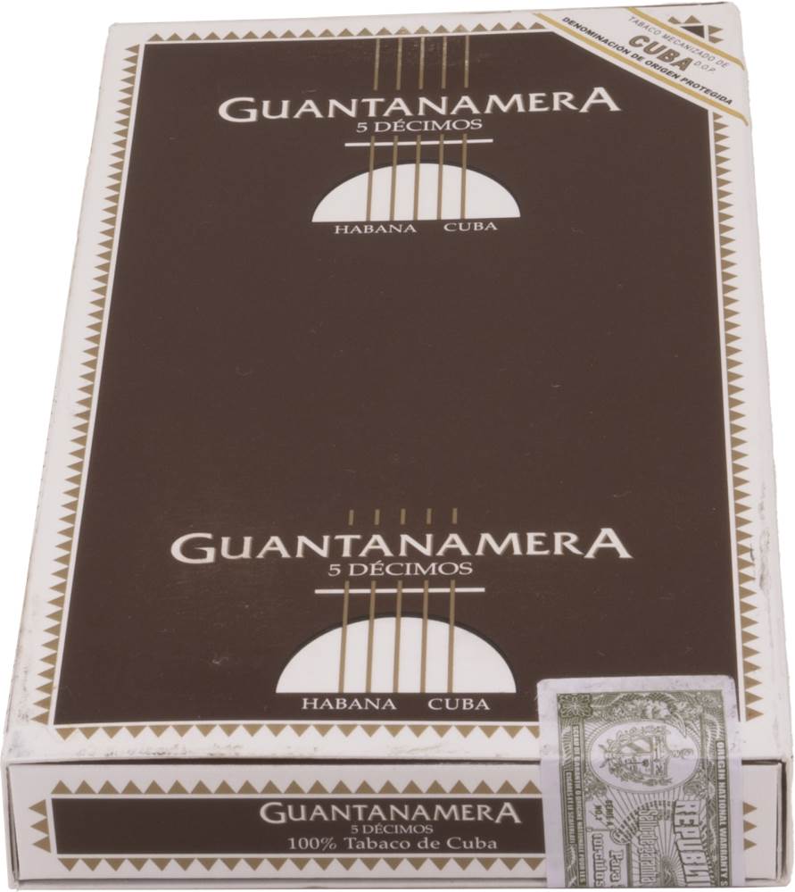 Guantanamera Décimos packaging